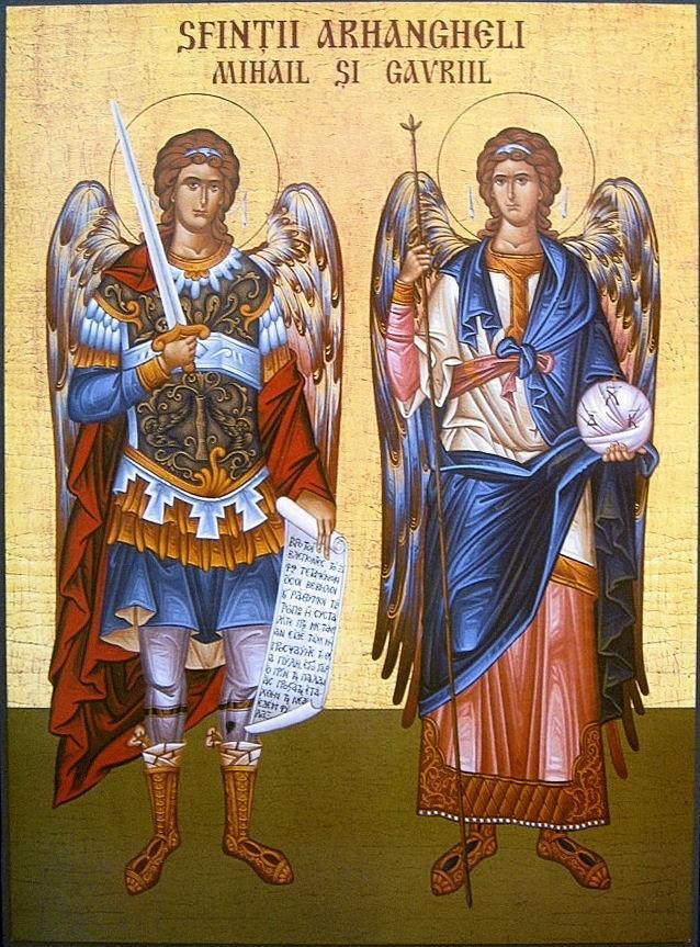 poza Acatistul Sfintilor Arhangheli Mihail si Gavriil