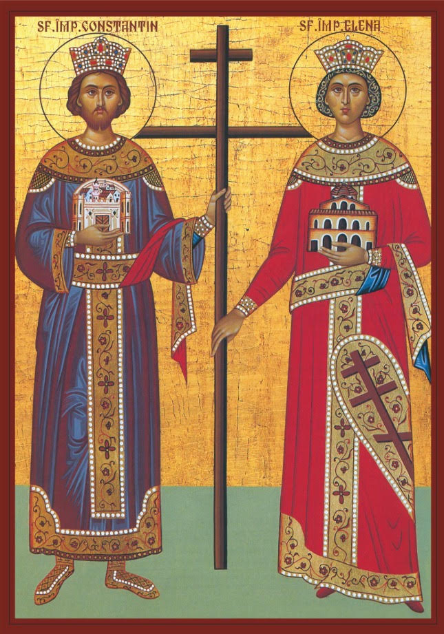 poza Viata si Acatistul Sfintilor imparati Constantin si Elena